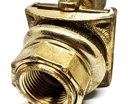 Vandens grezinio adapteris - montuojamas į gręžinio vamzdį 1,7m gylyje - vaizdas iš priekio